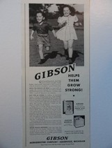 Gibson Kookall, 40's B&W Illustration/Painting, Print Ad. 5 1/2"x 14"(little ... - $17.89