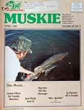 Rick Hartz, Muskie magazine cover art [cover only] Color Illustration 8&quot;... - $17.89