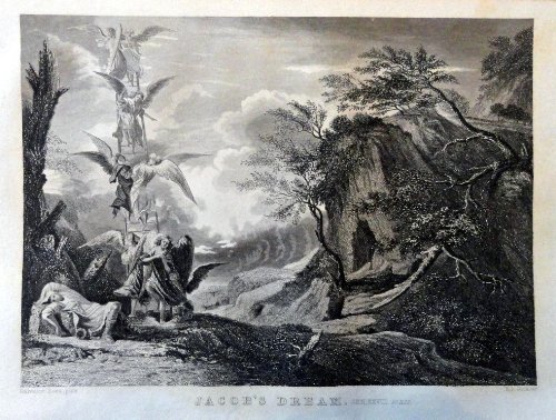 Primary image for Salvatot Rosa Pinx, Drawning Engraved by A.L. Dick, Steel Engraving, Painting...