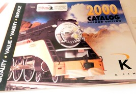 K-LINE TRAINS- 2000 2ND EDITION CATALOG- GOOD- W15 - $44.28 MXN
