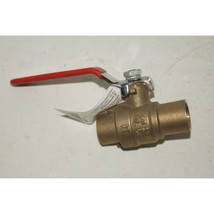 3/4&quot; BALL VALVE SIDE DRAIN LEAD FREE BRASS, 600 WOG - $14.84