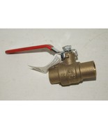 3/4&quot; BALL VALVE SIDE DRAIN LEAD FREE BRASS, 600 WOG - $20.12 CAD