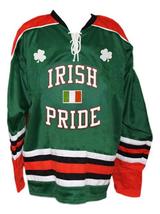 Any Name Number Irish Pride Ireland Lucky Hockey Jersey New Green Any Size image 4