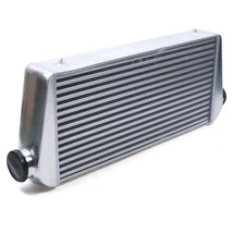 Universal Turbo Intercooler Front Mount 24&quot;x12&quot;x4&quot; Aluminum Charge Air Cooler - $240.99