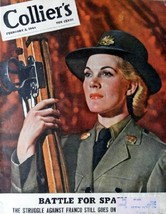 Collier's magazine cover art [cover only] Color Illustration 10 1/2" x 13 1/2... - $17.89
