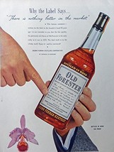 Old Forester Whiskey, 40&#39;s Print Ad. full Page Color Illustration (why the La... - £14.03 GBP