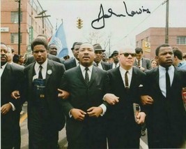 John Lewis Signed Photo 8X10 Rp Autographed Picture - £15.94 GBP