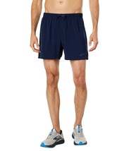 Brooks Moment 5” Run Happy Athletic Shorts, Navy Blue - Men’s Size Medium - $39.59