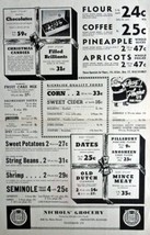 1936 Food News,Vol. 4 No. 15 December 15, Print Advertisment. Illustrati... - £14.25 GBP