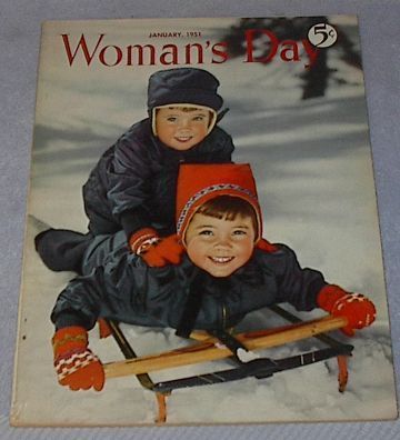 Vintage Woman's Day Magazine January 1951 - $7.95