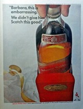 Johnnie Walker Red Scotch Whiskey, Full Page Color Illustration, 10 1/2" x 13... - $17.89
