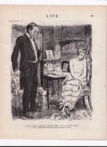 Charles Dana Gibson, 1919, B&amp;W Illustration, painting,print art (young g... - £14.07 GBP