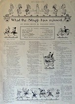 What the stage has missed, 1906 Print ad. Full Page B&amp;W Illustration (Ma... - £13.44 GBP