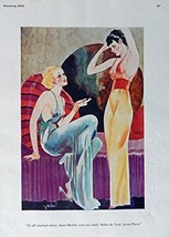 Cartoon,Original 30&#39;s Esquire Magazine Color Illustration, Print art (It all ... - £14.26 GBP