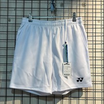 Yonex Unisex Badminton Shorts Sports Pants White [Size:95/100] NWT TW4134(2018) - £26.13 GBP