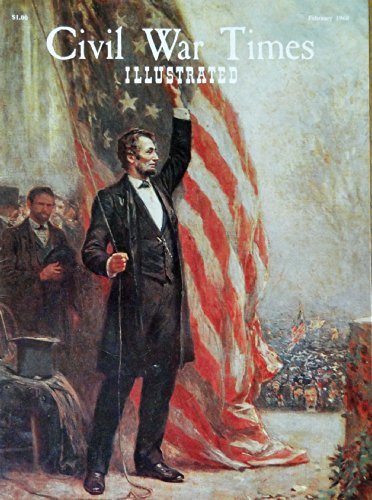 J.L.G. Ferris, 60's, Color Illustration, "Lincoln Raising the Flag-1861"Magaz... - $17.89