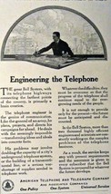 American Telephone and Telegraph Company. 1916 Print Advertisment. B&amp;W I... - $17.89