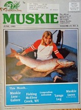 Mary Janovsky of Le Centre, Minnesota, Muskie Magazine, 1985 [cover only], Il... - $17.89