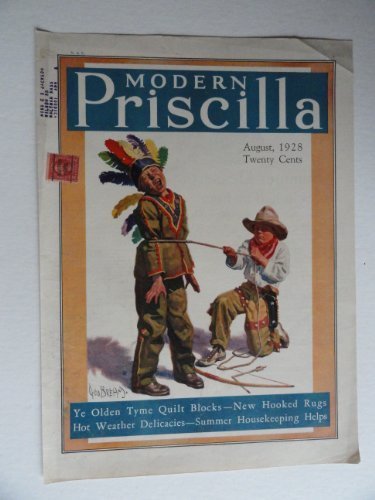 George Brehm, Modern Priscilla Magazine cover, 1928 *cancelled Boston Mass. 2... - $10.99