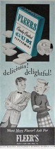 Fleer&#39;s Gum, 40&#39;s Print ad. Color Illustration (boy and girl &quot;eyes&quot;) Original... - £14.07 GBP