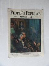 F.R. Harper, People's Popular Monthy Magazine, 1929 (cover only) cover art by... - $17.89