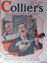 Collier&#39;s Magazine, Color Illustration, Print art, Oringial Vintage 1934... - £14.17 GBP