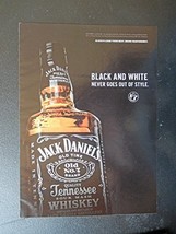 Jack Daniel&#39;s Old No.7 Tennessee Whiskey, Print Ad. Full Page Color Illustrat... - £14.26 GBP