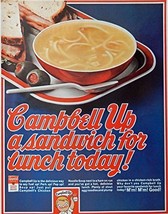 Campbell Kid, 60&#39;s Print Ad. full Page Color Illustration (Campbell Up) Origi... - £14.28 GBP