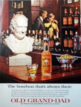 Old Grand Dad Whiskey, 60&#39;s full page Color Illustration, 10 1/2&quot; x 13 1... - £14.30 GBP