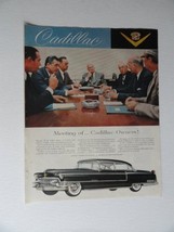 Cadillac Automobile, 50&#39;s Print Ad. full page color Illustration, print ad (b... - £14.30 GBP