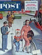 Amos Sewell, The Saturday Evening Post Magazine Cover art, Color Illustration... - $17.89