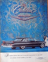 1960 Cadillac Fleetwood 60 Special, 60&#39;s Vintage Print Ad. Color Illustration... - £14.07 GBP