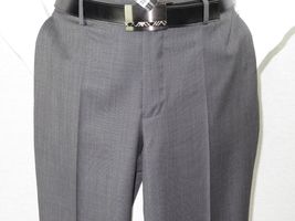 Men's Wool Cashmere Sharkskin Suit Giorgio Cosani Two Button 901 Charcoal Gray image 10