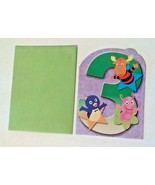 American Greetings Nickelodeon The Backyardigans Birthday Card For A 3 Y... - £5.74 GBP