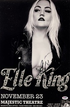 ELLE KING Autographed SIGNED 12x18 PHOTO BLUES SINGER KILLER PSA/DNA CER... - $149.99
