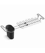Multi-Purpose Over the Sink Drying Rack Caddy with Kitchen Towel Bar - $52.37