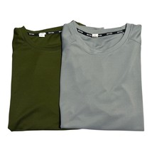 BOYZN Men&#39;s Size L (USA) Athletic T-Shirts – Olive Green &amp; Gray – Reflec... - $19.00