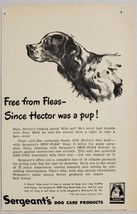 1948 Print Ad Sergeant&#39;s Skip-Flea Soap &amp; Powder Richmond,Virginia - £8.29 GBP