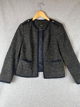 Talbots Women&#39;s Size 8 Petite Tweed Blazer Wool Alpaca Blend Jacket - £31.18 GBP