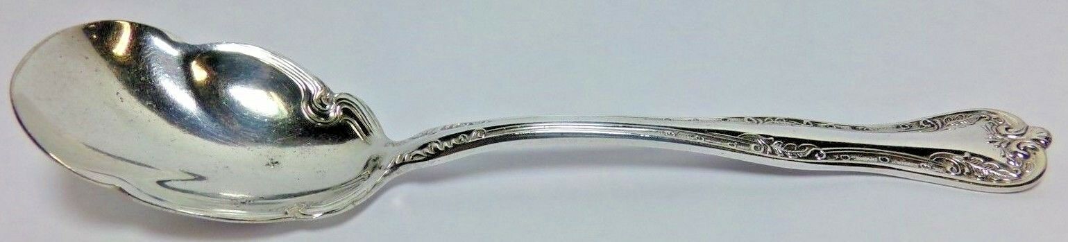 National Queen Elizabeth Double Tested SilverPlate 6" Sugar Spoon 1908 - $9.99