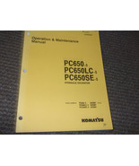 Komatsu PC650 PC650LC PC650SE Hidráulico Servicio Tienda Reparación Manu... - €48,27 EUR