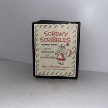Vintage Screwy Scribbles Assorted cards Mary Dorman Gruesome Lil&#39; Charac... - £6.35 GBP