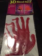 3D Bloody Hands - Place This On A Window Or Any Glass Surface! - Very Re... - £2.34 GBP