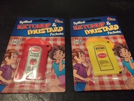 Spilled Ketchup and Mustard Packets - This Is A Great Gag! - Get The Set! - $1.99