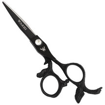 washi black swan shear scissor zxk japan 440c steel beauty salon hair bun - £157.15 GBP