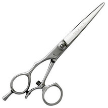 Washi Silver LEFTY Washi scissor shear beauty salon Japan 440c steel LIN... - $270.00