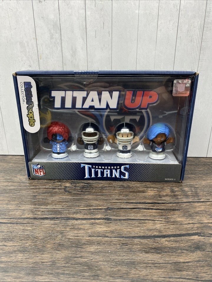 Little People Fisher Price NFL Collector Tennessee Titan Up - Box Damage - $15.96