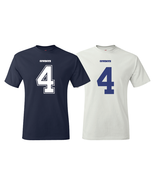 Dallas Cowboys Style T-Shirt/Jersey Dak Prescott Home Away All Sizes Sz S-XXL - $25.99 - $29.99