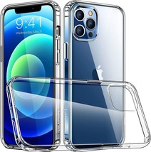 Compatible with iPhone 12 Case,iPhone 12 Pro Case, high quality (6.1&quot;,Clear) - £5.48 GBP