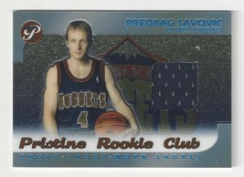 2002-03 Topps Pristine Rookie Club - Predrag Savovic - #PRC-PS - £6.32 GBP